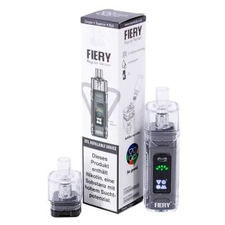 Voom Fiery Basisgerät Refillable Vape Pods - Grau