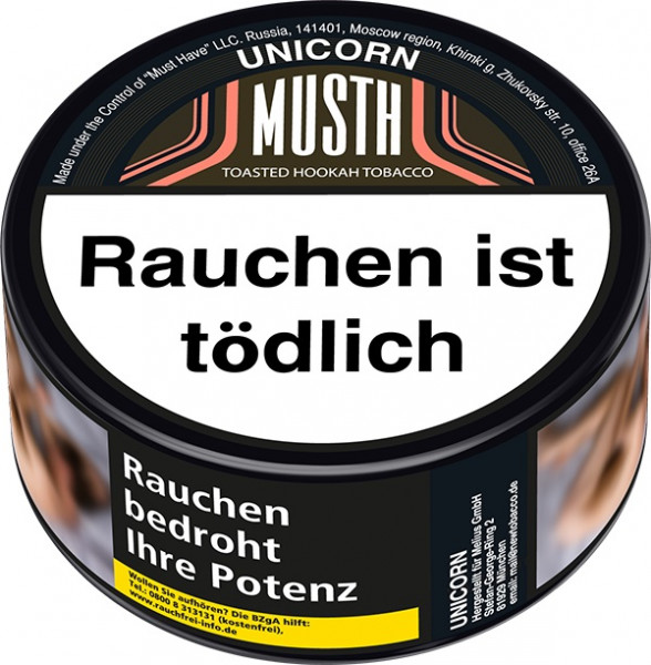 Must H Tabak - Unicorn 25g