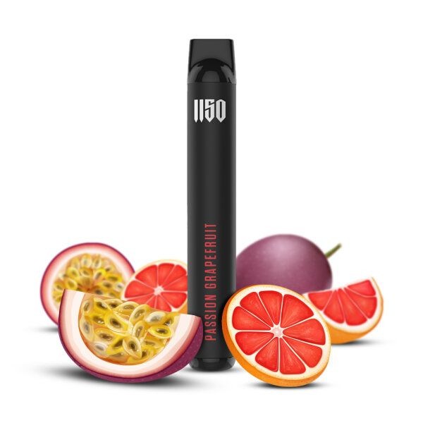 1150 Raf Camora E-Shisha Einweg Vape - Passion Grapefruit