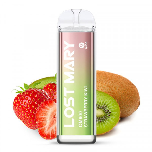 Lost Mary QM 600 E-Shisha Vape - Strawberry Kiwi