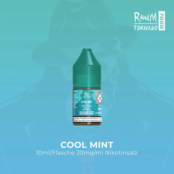 RandM Tornado Liquid 10 ml - Cool Mint 20 mg/ml