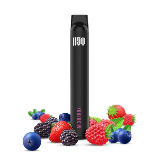 1150 Raf Camora E-Shisha Einweg Vape - Mix Berry