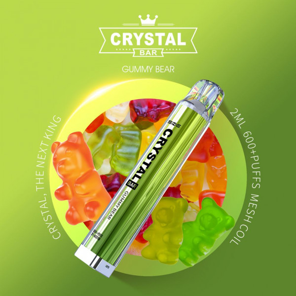 Crystal Bar Vape 600 - Gummy Bear