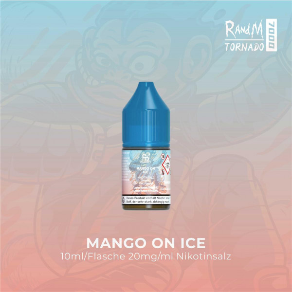 RandM Tornado Liquid 10 ml - Mango on Ice 20 mg/ml