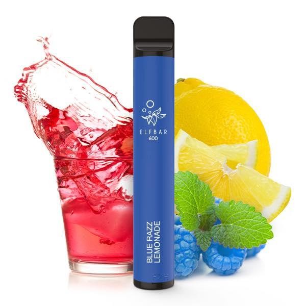 Elfbar 600 E-Shisha Einweg Vape - Blue Razz Lemonade Nikotinfrei