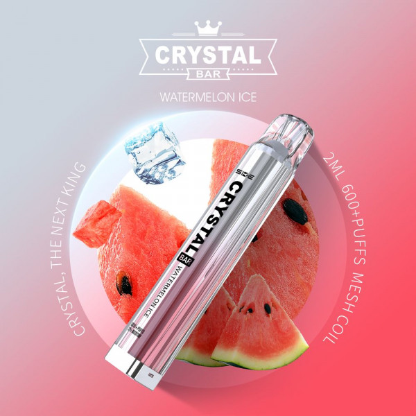 Crystal Bar Vape 600 - Watermelon Ice